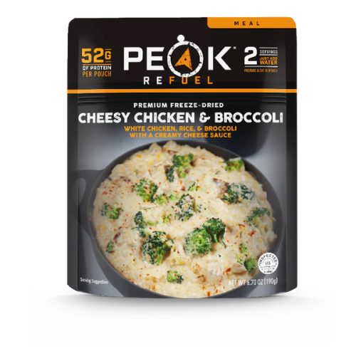 PEAK REFUEL Cheesy Broccoli Chicken and Rice