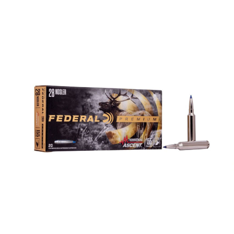 FEDERAL 28 Nosler 155gr Terminal Ascent