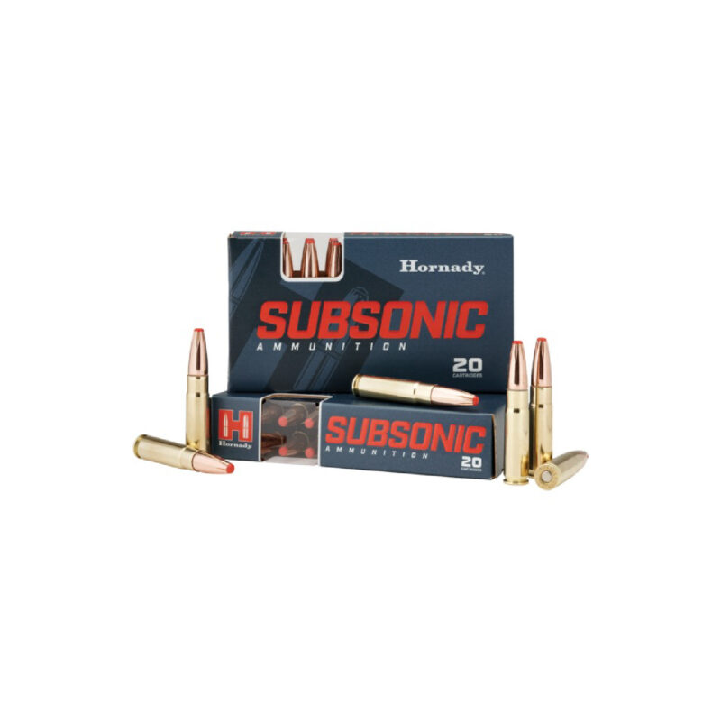 HORNADY 300 Blackout 190gr Sub‑X Subsonic