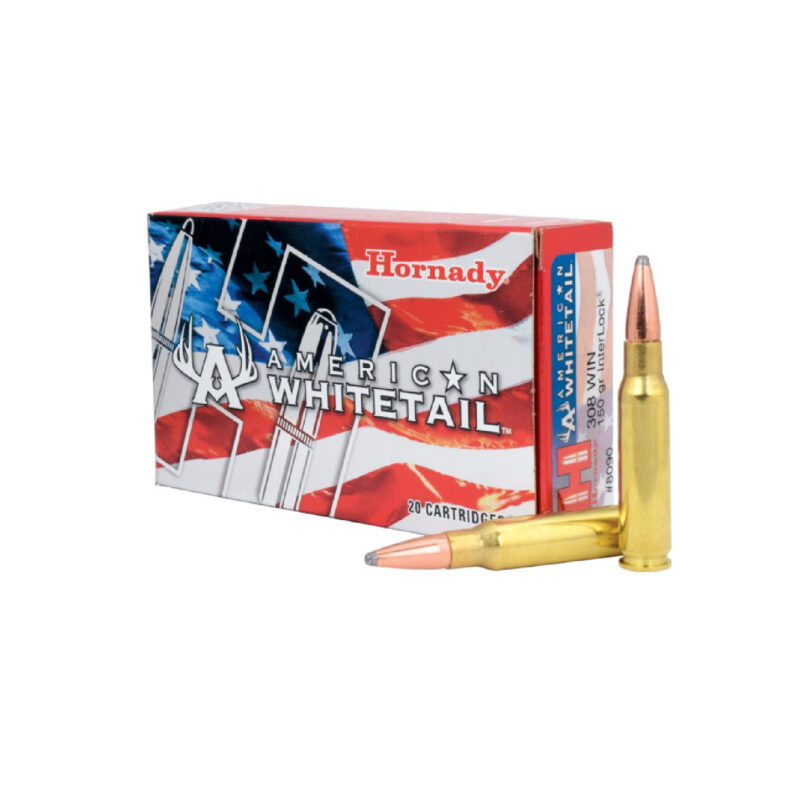 HORNADY 308 Win 150gr InterLock SP American Whitetail