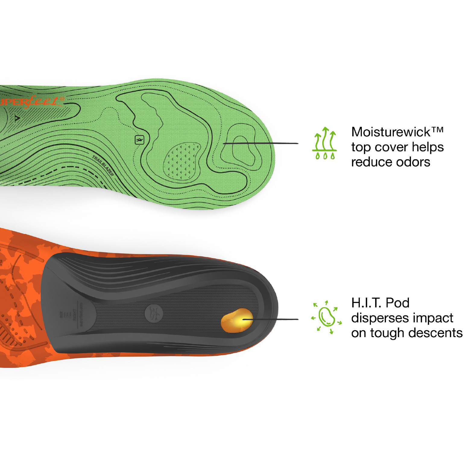 SUPERFEET Hike Support Insoles - Image 3