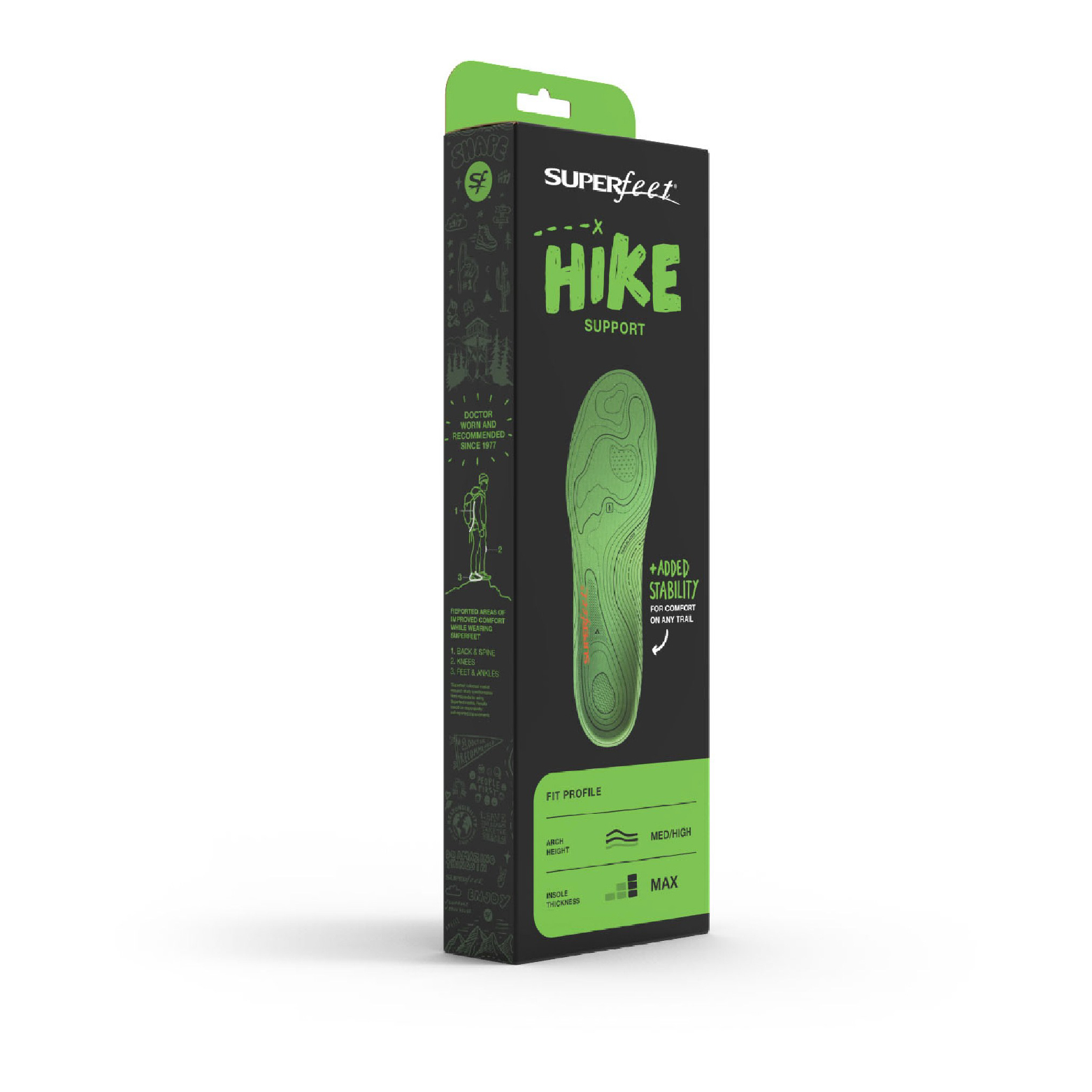 SUPERFEET Hike Support Insoles - Image 8